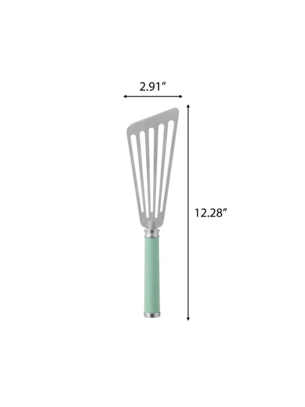 The Pioneer Woman Green Soft Touch Collection Stainless Steel All Purpose Turner